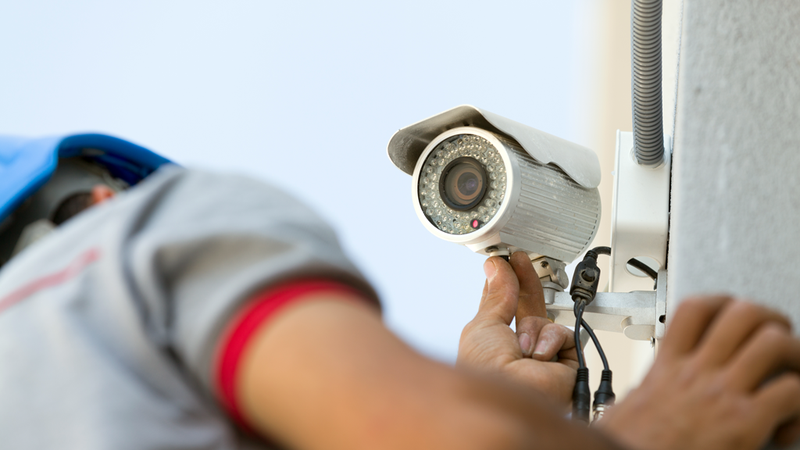 security camera installation service